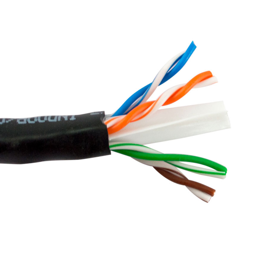 HNCPROPLUS-BK | CAT6  Outdoor, 1000' Box Black