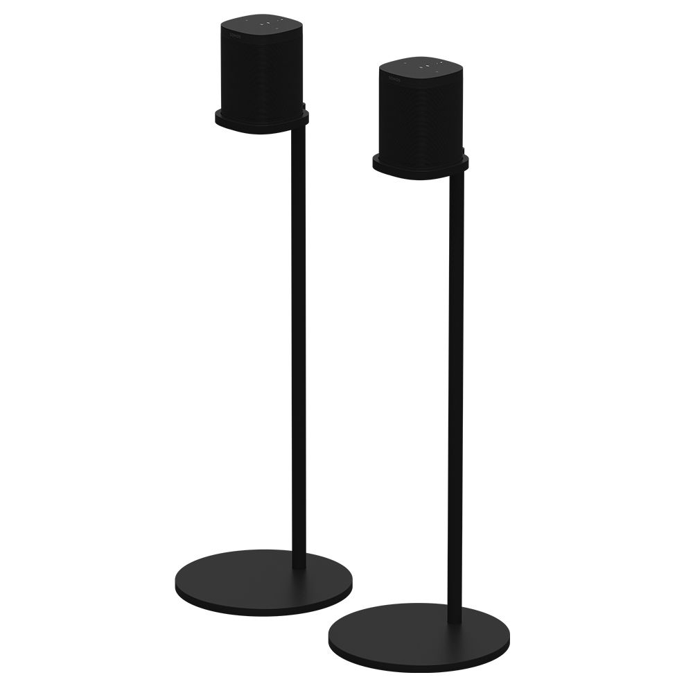 SS1FSWW1BLK | Speaker Stands (2-Pack) - Black