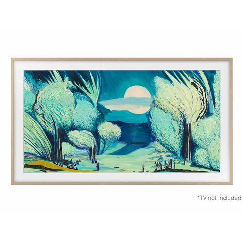 VGSCFFA85TK | 75" The Frame Customizable Bezel - Modern Teak