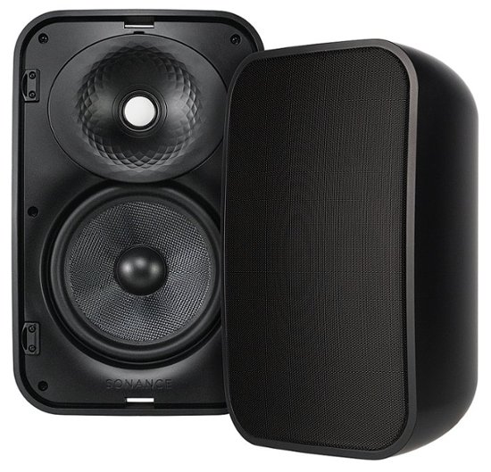 MX66BLACK | 6 1/2" Mariner Series  2-Way Outdoor Surface Mount Speakers, Black