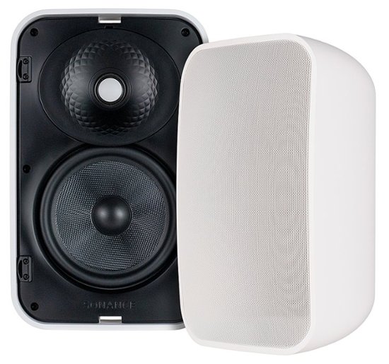 MX66WHITE | 6 1/2" Mariner Series  2-Way Outdoor Surface Mount Speakers, White