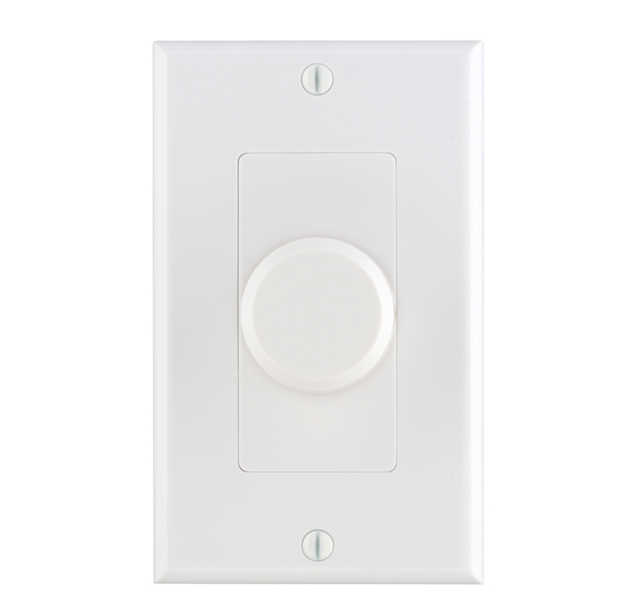 VC60RIM | 60W Impedance Matching Volume Control In-wall Rotary, White