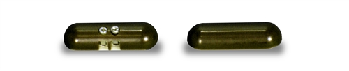 TANE-PILL-TC-BR | Surface Mount Pill Shaped Contact - Brown - Terminal Contacts