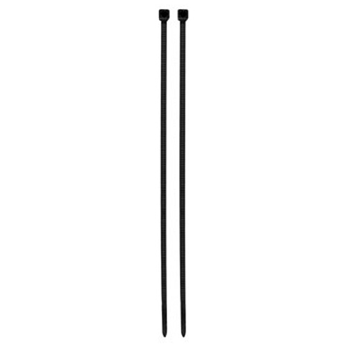 20-011B | 11" Black Cable Ties, 1000 Pack