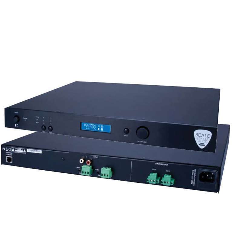 BAV2500 | 1000W 2 Channel 70/100 Volt Amplifier