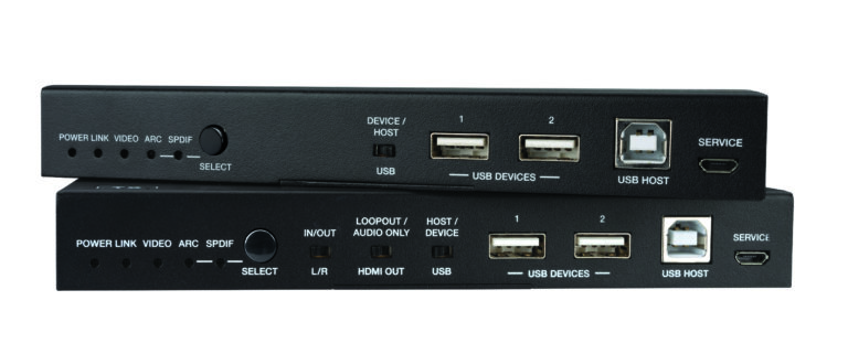 EVEXHDB3 | Uncompressed 4K HDBaseT Extender with eARC, KVM, PoH and Ethernet