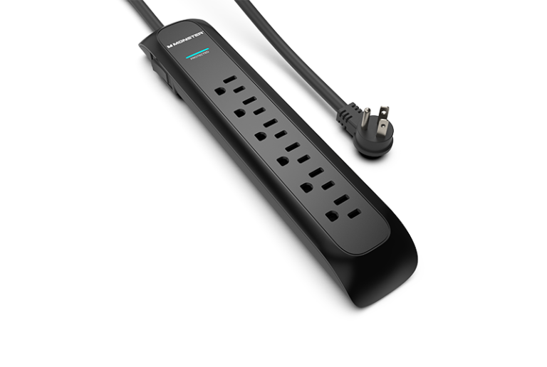 ME-5002 | Power Strip Surge Protector, 6 AC, 15 ft.