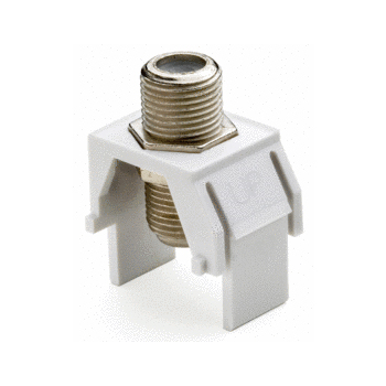 WP3479-WH | N-recessed Nickel F Connect White