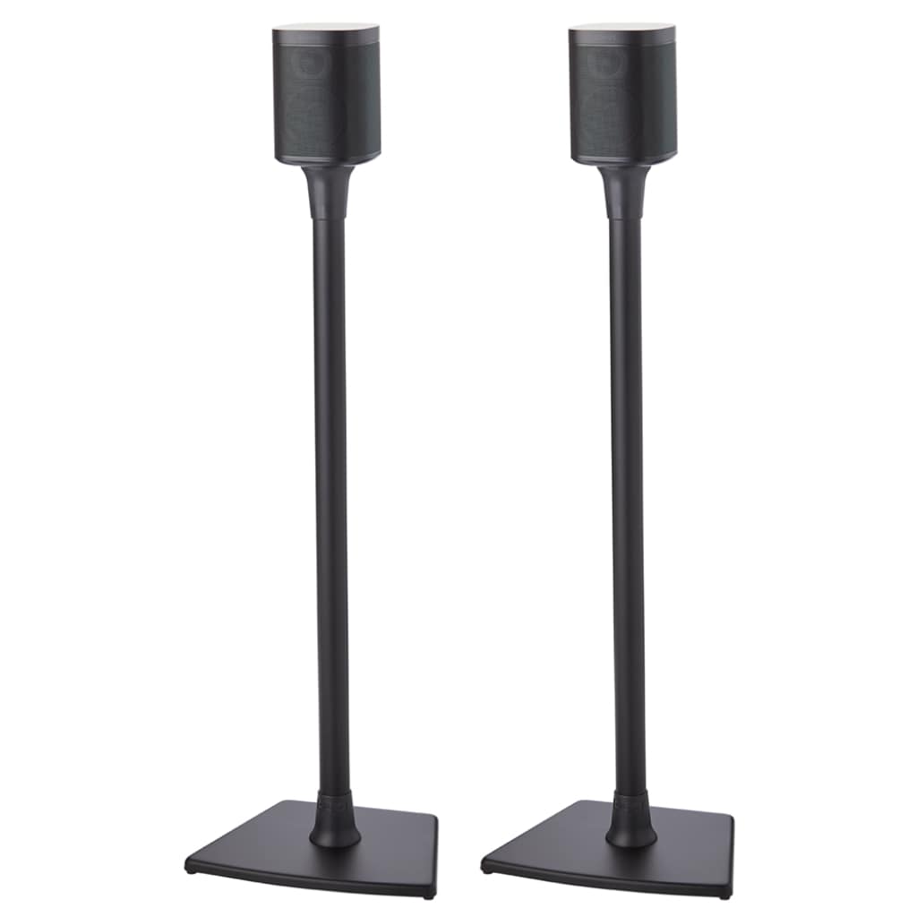 WSS22-B1 | Speaker Stands for Sonos One, Sonos One SL, Play:1 and Play:3 - Pair - Black