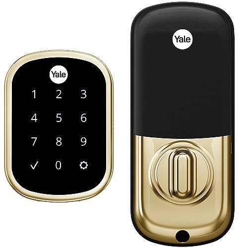 YRD156ZW2P05 | Pro SL Touchscreen Key-Free Deadbolt with Z-Wave Plus, Polished Brass