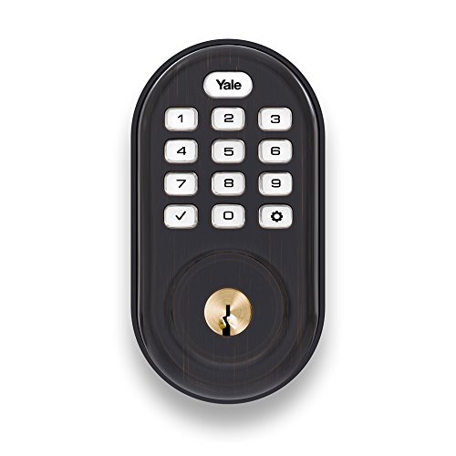 YRD216ZW20BP | Assure Lock Smart Keypad Deadbolt with Z-Wave Plus, Oil Rubbed Bronze
