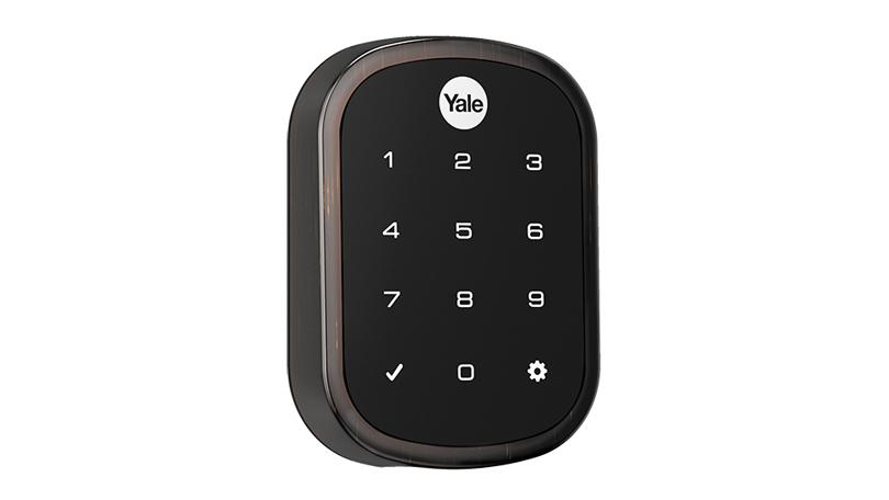 YRD256ZW20BP | Key Free Assure Touchscreen Deadbolt with Z-Wave, Oil Rubbed Bronze