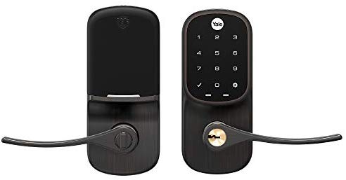YRL226ZW20BP | Assure Lever Touchscreen Keypad Lever Lock with Z-Wave Plus, Oil Rubbed Bronze