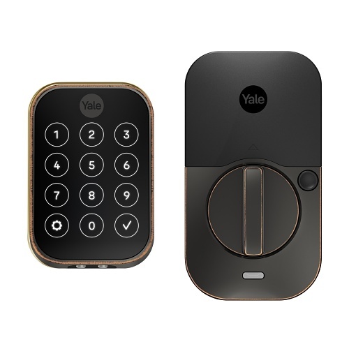 YRD634-ZW2-0BP | Assure Lock 2 Key-Free Touchscreen with Z-Wave Plus, Oil Rubbed Bronze